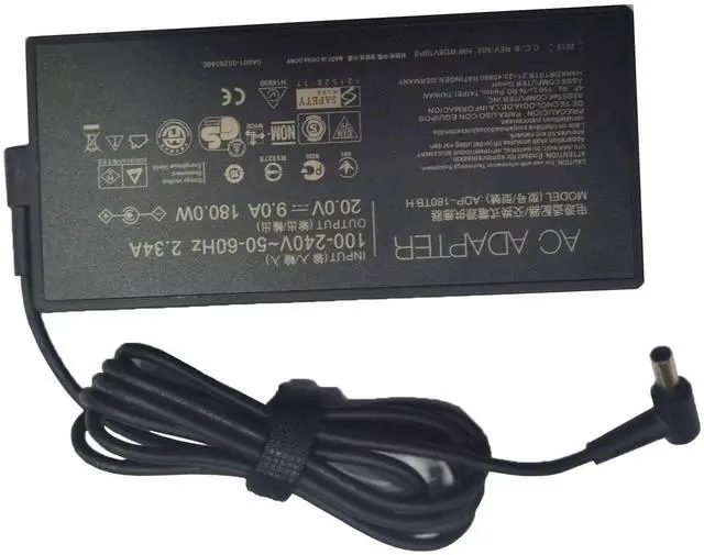 Alt view image 3 of 5 - 200W 20V 10A AC Charger ADP-200JB D Fit for ASUS TUF Gaming A15 A17 F15 F17 Asus ROG Zephyrus G15 GA503 GA503QM GA503QS GA503QR GA503QM-0008 FX516PR Gaming Laptop Supply Power Adapter Cord