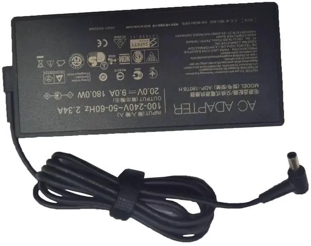 Alt view image 4 of 5 - 200W 20V 10A AC Charger ADP-200JB D Fit for ASUS TUF Gaming A15 A17 F15 F17 Asus ROG Zephyrus G15 GA503 GA503QM GA503QS GA503QR GA503QM-0008 FX516PR Gaming Laptop Supply Power Adapter Cord