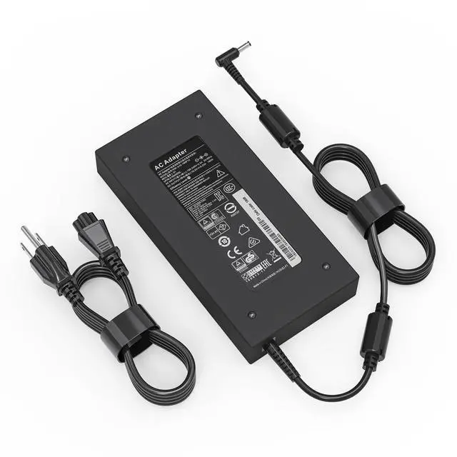 Alt view image 2 of 5 - 180W AC Charger for MSI GF63 Thin 8SC 9SC 9RCX MS-16R1 MS-16R3 Laptop Adapter Supply Power Cord