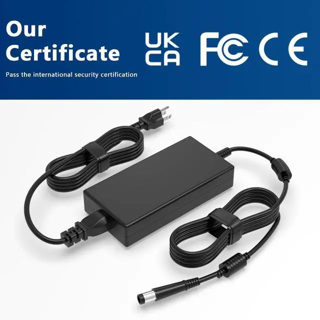 Alt view image 2 of 5 - 180W AC Adapter Replacment for Dell Precision 7680 7670 7770 7780 7510 7520 7530 7540 7550 G5 G7 15 17 LA180PM180 DA180PM111 Compatible with Dell Laptop Charger Power Supply Cord