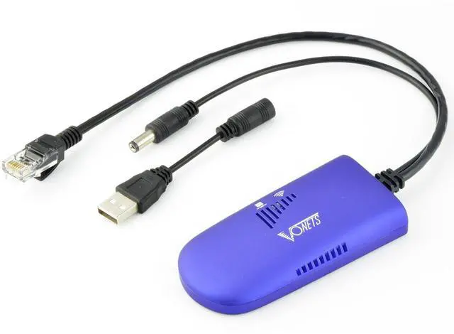 Main image of VONETS WiFi to Wired WiFi Bridge Ethernet/Signal Repeater Mini Industrial 2.4GHz 300Mbps 1 RJ45 Male USB/DC Powered for Monitoring,Electronic Scales,IP Printer,Robots,Medical Devices VAP11G-300