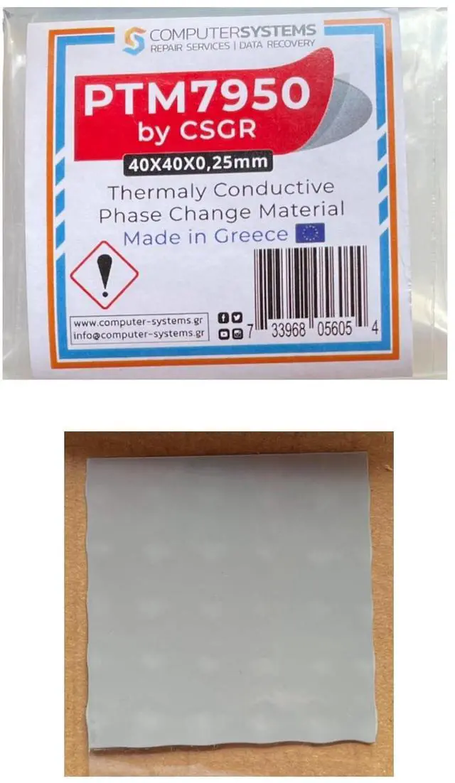 Alt view image 4 of 5 - PTM7950 by CSGR & U6 PRO 20g Set - Ultimate Thermal Management for High-Performance Systems