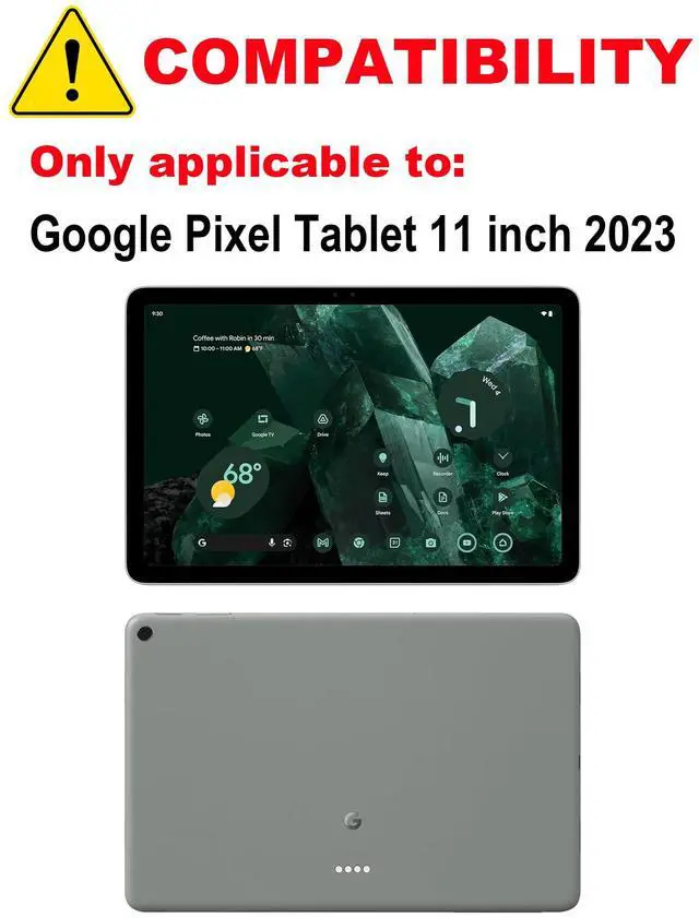 Alt view image 2 of 5 - XCHYTECHER Case Keyboard for Pixel Tablet 11 inch, Bluetooth Detachable Keypad with Pencil Holder Portable Magnetic Protective Cover with Charging Speaker Docking Hole for 2023 Google Pixel Tablet