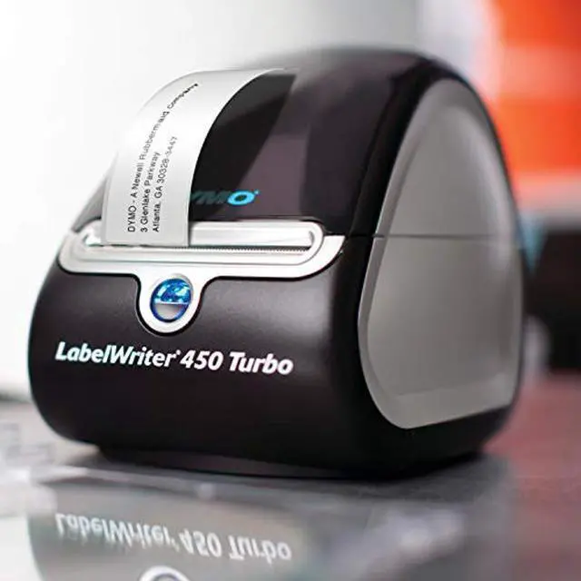 Alt view image 2 of 5 - DYMO LabelWriter 450 Turbo Thermal Label Printer (1752265)