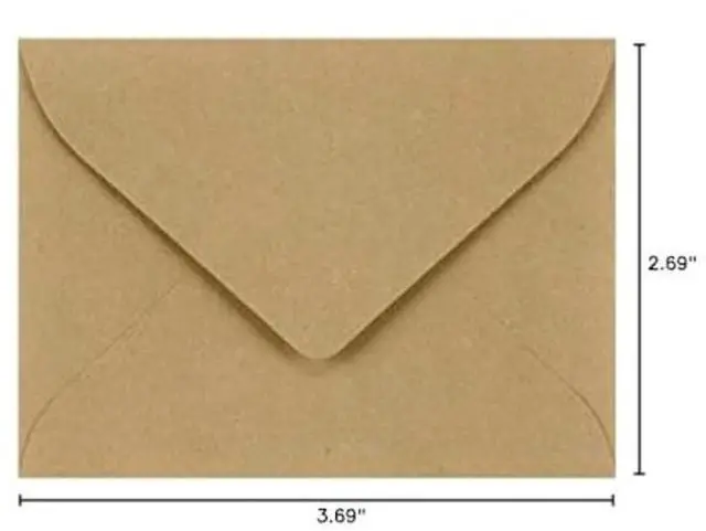 Alt view image 3 of 3 - LUXPaper #17 Mini Envelopes | 2 11/16" x 3 11/16" | Grocery Bag Brown | 70lb. Text | 1,000 Qty