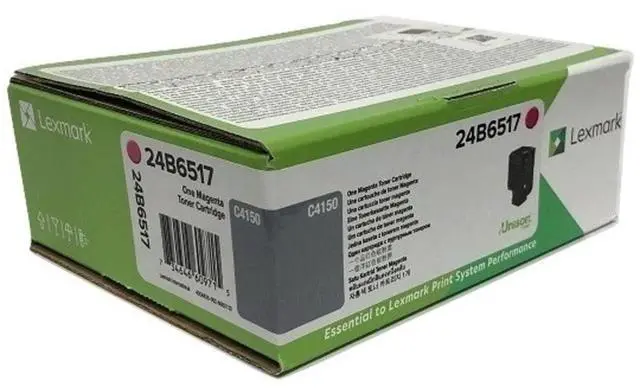 Main image of Lexmark 24B6517 C4150 Toner Cartridge (Magenta) in Retail Packaging