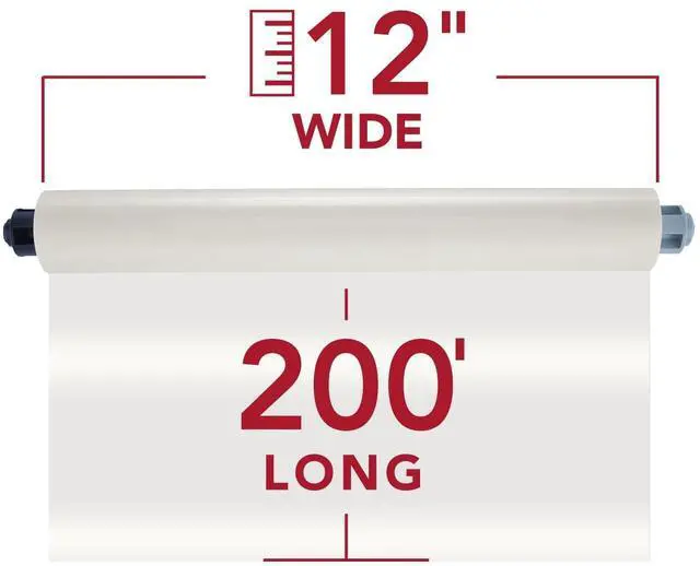 Alt view image 2 of 5 - GBC Thermal Laminating Film, Rolls, Ultima 35 EZload, Glossy, NAP II, 12" x 200', 2 Pack (3125913EZ)