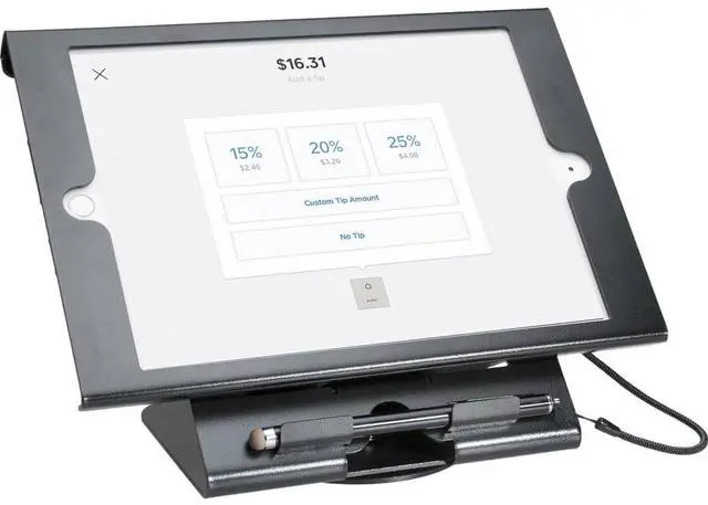 Main image of CTA Digital PAD-DSCK Dual Security Compact Kiosk for iPad (2017), iPad Air, and iPad Pro 9.7, iPad (gen. 2-4)