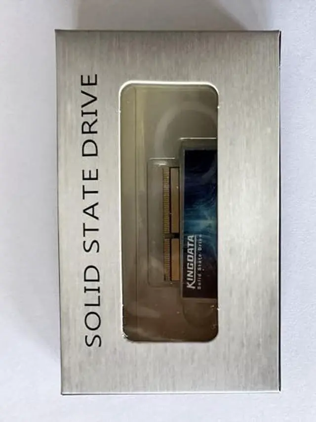 Alt view image 2 of 5 - KINGDATA SSD for MacBook 256GB NVMe PCIe Gen3x4 M.2, Internal Solid State Drive Upgrade for MacBook Pro A1708 (2016-2017)