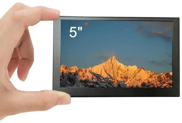 Main image of LESOWN 5 inch IPS Small Hdmi Monitor VESA Metal Shell 800x480 mini LCD Screen Portable Display Monitor