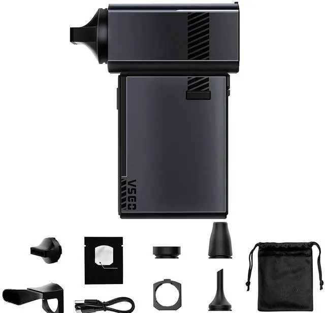 Main image of Compressed Air Duster & Vacuum Cleaner All-in-One 100000 RPM, Electric Air Duster - 3 Gear Adjustable,Cordless air Blower Cleaner for Camera,Computer,Car,Drone,precise instrument,outdoor travel