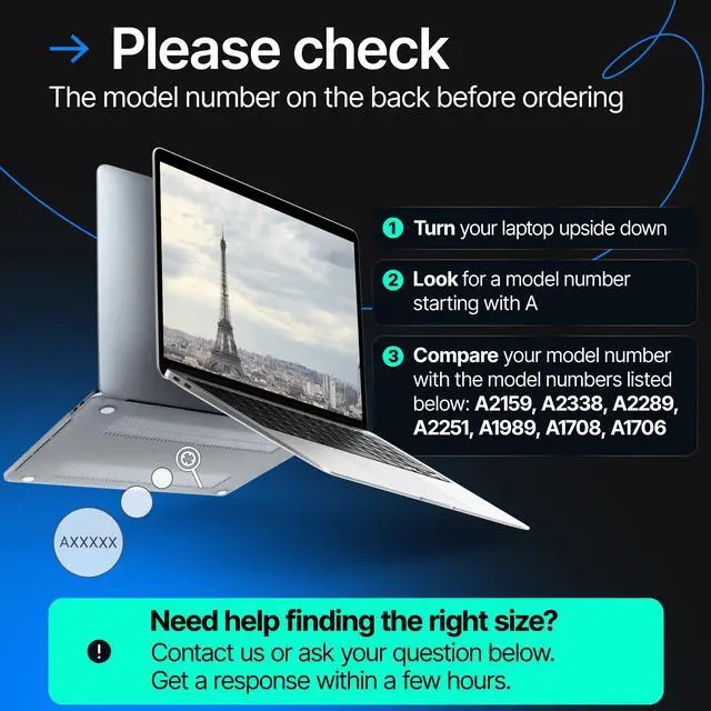 Alt view image 2 of 5 - Removable Privacy Screen Compatible with MacBook Pro 13" 2016, 2017, 2018, 2019, 2020, 2021, 2022, 2023, M1, M2 | Easy On/Off Anti-Glare Laptop Screen Protector Filter Blue Light Blocking Filter