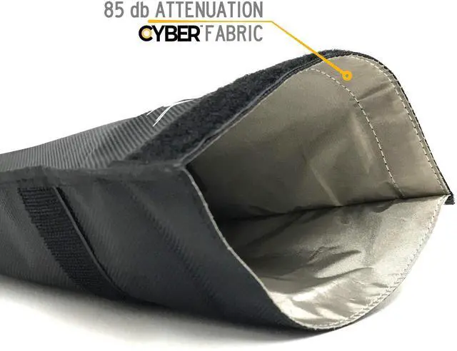 Alt view image 5 of 5 - Faraday Defense Non-Window Faraday Bag Jacket for Tablets | Fast, Easy Access for Device Shielding - Law Enforcement & Military, Travel & Data Security, Executive Privacy, Anti-Tracking Anti-Hacking