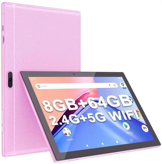 Main image of IWEGGO Android 14 Tablet, 10 Inch Tablet 8GB RAM 64GB ROM Storage 1TB Expand, Quad-core 1.8Ghz Processor Tablet, 8MP Camera, 6000mAh Battery, 1280 * 800 IPS HD Touch Screen, 5G Wifi6 BT 5.0 Tablet