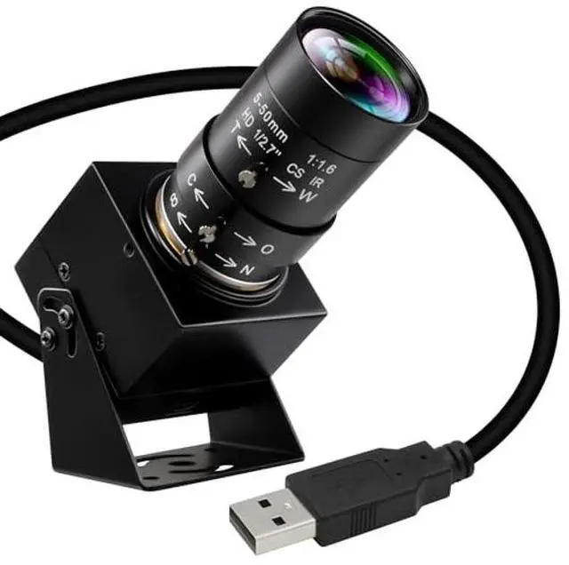 Main image of IFWAETR 4K USB Camera 5-50mm 10X Optical Manual Lens 2160P Close up Zoom in and Out Web Camera Video Conference Live Streaming Lightburn PC Computer Plug and Play for Linux Windows Mac OS