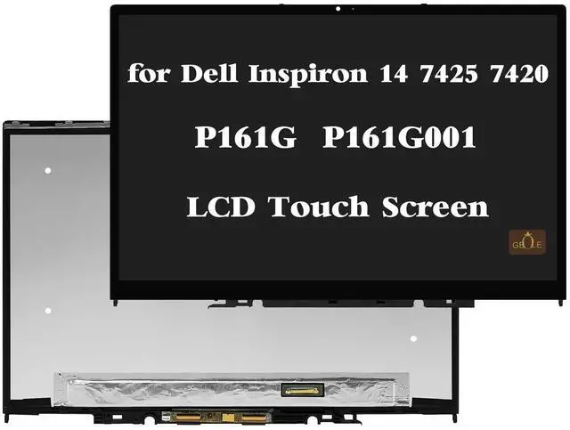 Main image of GBOLE Screen Replacement for Dell Inspiron 14 7420 7425 2-in-1 LCD Display Touch Screen Digitizer Assembly P161G P161G001 14.0" WUXGA 1920x1200 IPS