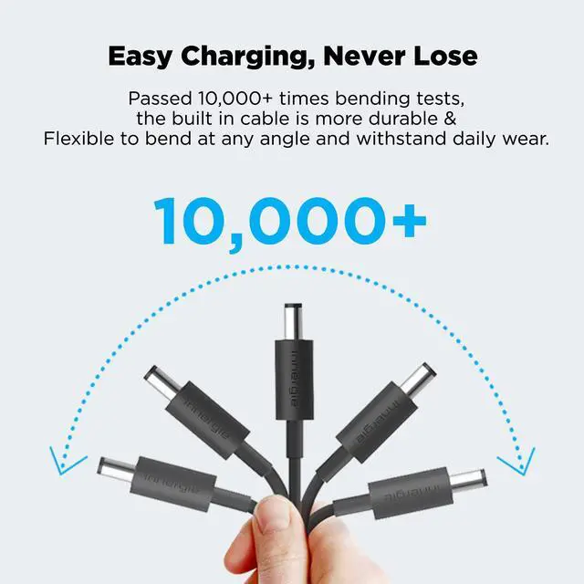 Alt view image 5 of 5 - Innergie T24 240W 230W Universal Gaming Laptop Charger Power Adapter for Acer ASUS ROG Dell Alienware HP Lenovo MSI 100-240V AC Input 20V 12A DC Output Power Supply Made by Delta Electronics