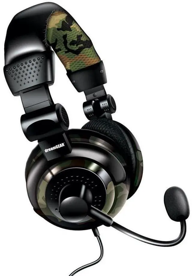 Main image of dreamGEAR Universal Elite Amplified, Wired Stereo Gaming Headset for PS4, Xbox One, PS3, Xbox 360, Wii, WiiU, and Even PC,DGUN-2574