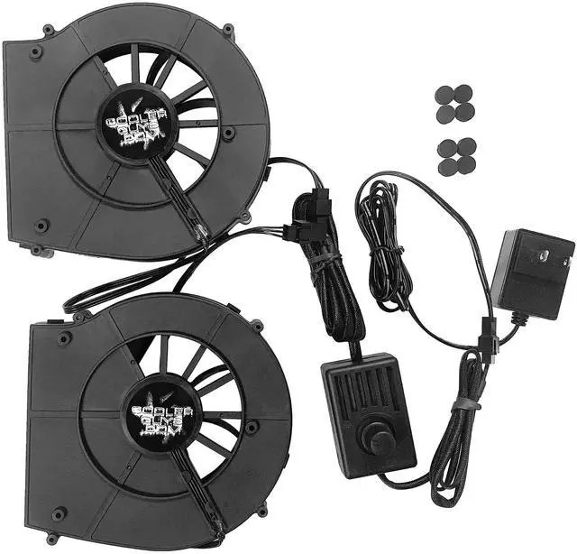 Main image of Coolerguys Dual Blower Fan Component Cooler with Manual Speed Control (Lite)