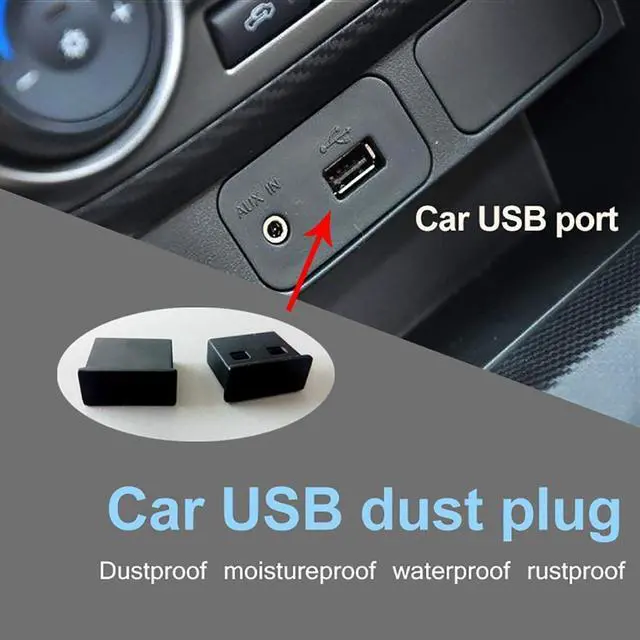 Alt view image 2 of 5 - 100pcs USB 2.0/3.0 Type A Dust Cover Port Protectors Anti-Dust Dirt USB Port Anti-Dust Cover Plugs Protector Stopper Cap for Female Port for TV,Computer,Other Devices (Red)