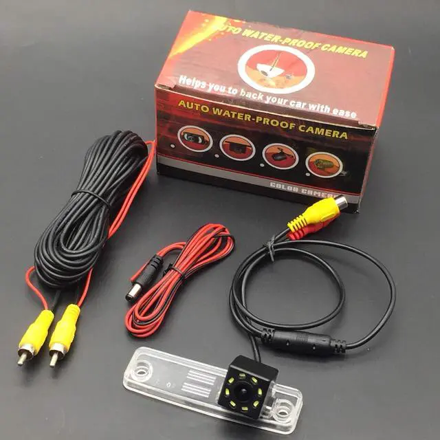 Alt view image 4 of 4 - for Toyota Fortuner SW4/Innova 2005~2012 Car Rear View Camera+8LED Back Up Reverse Parking Camera/Plug Directly