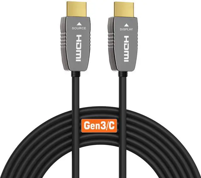 Main image of RUIPRO 8K HDMI Fiber Optic Cable CL2 Rated 25 Feet 48Gbps 8K60Hz 4K120Hz Dynamic HDR eARC HDCP2.2/2.3 for RTX4080/4090/3080/3090, Xbox S/X, PS5/4, AVR, Projector, LG/Samsung/Sony TV