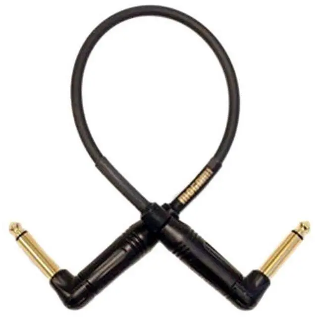 Main image of Mogami Gold Instrument 01RR Pedal/Accessories Cable R/A Ends 10 tip-to-tip