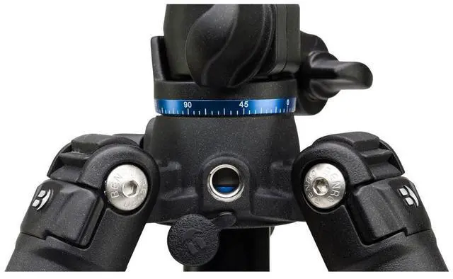 Alt view image 5 of 5 - Benro FGP28A SystemGo Plus Tripod Only, Travel, Aluminum with Monopod, Black