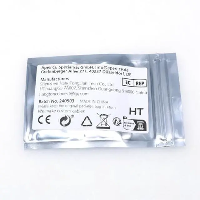 Alt view image 5 of 5 - HangTon Power Cable for Zoom F8 Sound Devices MixPre-10T 688 502 Zaxcom Audio Recorder Mixer, D-tap Hirose 4 Pin, Coiled