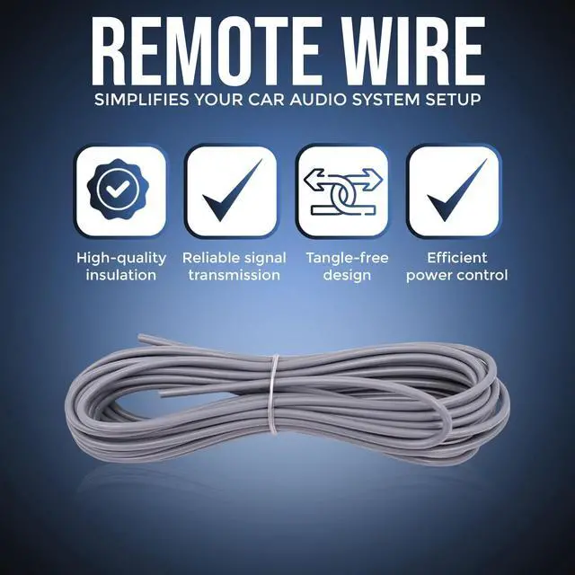 Alt view image 3 of 5 - Elite Audio Entry Series Full Amplifier Install Kit - 2000W Max Power, 4-Gauge Power & Ground, Mini ANL Fuse & Holder, 17ft 2-Ch RCA Cable, 16-Gauge Speaker Wire (Model: EA-OB04G)