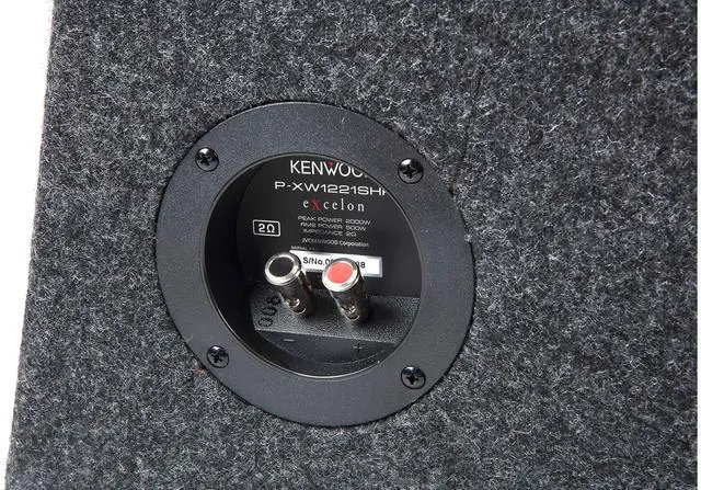 Alt view image 4 of 5 - Kenwood Excelon P-XW1221SHP 12" Ported Subwoofer Enclosure