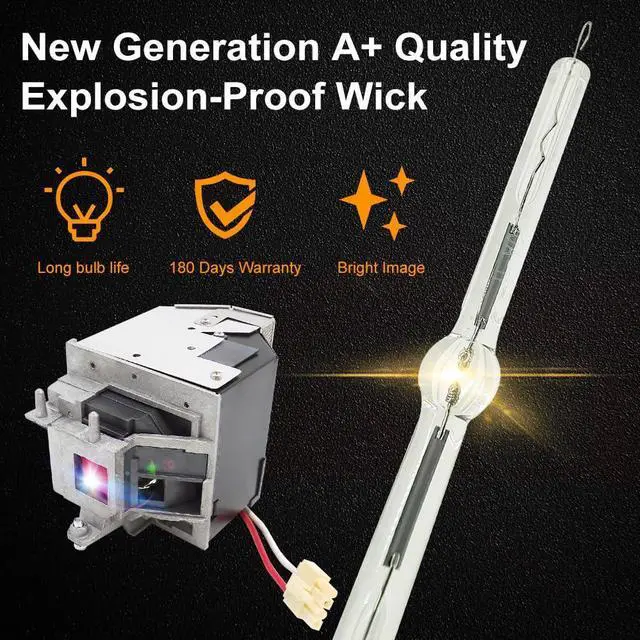 Alt view image 3 of 5 - CTLAMP A+ Quality SP_LAMP_024 Replacement Projector Lamp Bulb with Housing Compatible with INFOCUS SP-LAMP-024 IN24 IN26 IN24EP W240 W260