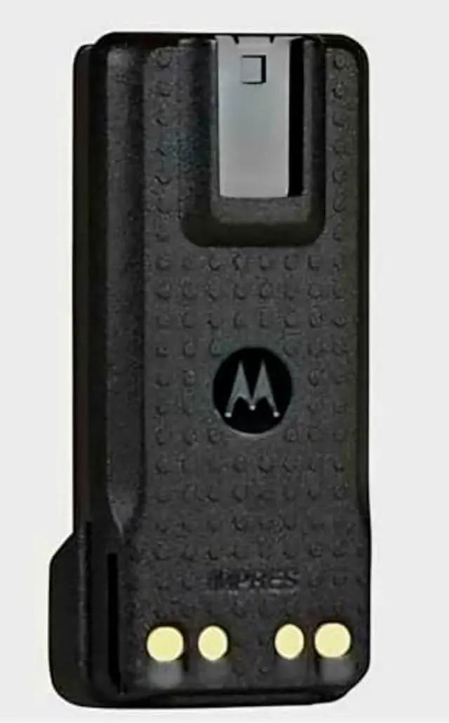 Alt view image 2 of 5 - Motorola Solutions PMNN4424, PMNN4424B OEM Li-ion 2350 mAh Radio Battery. Submersible IP68 Rating, IMPRES Charging Technology. APX4000 APX3000 APX900 APX1000
