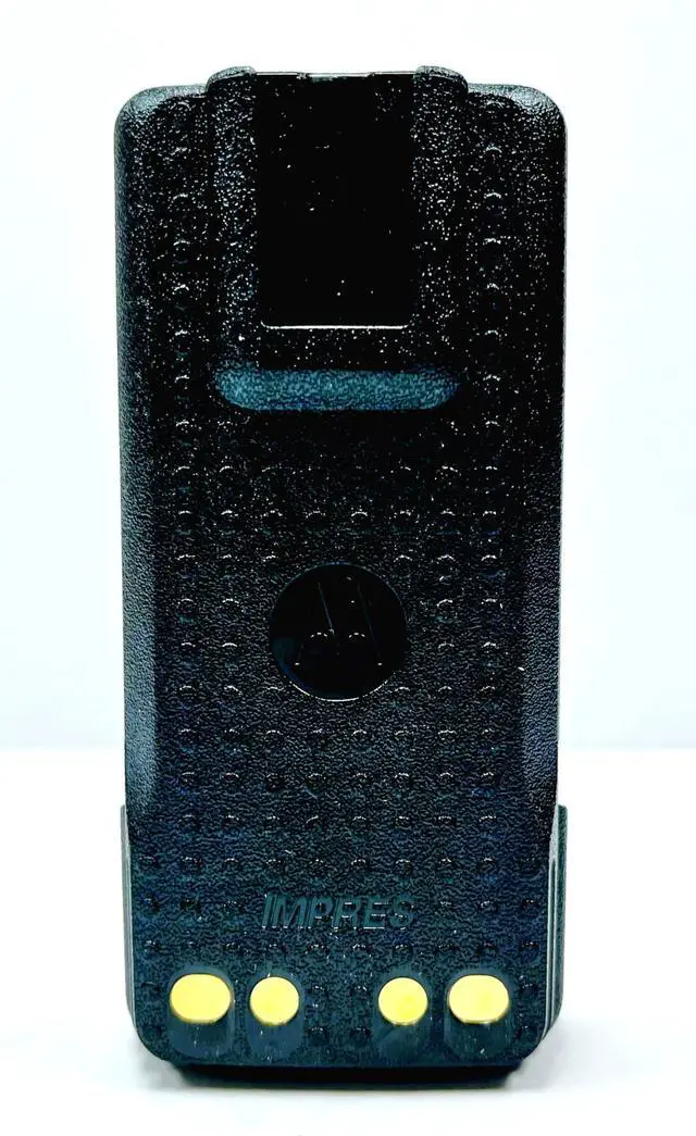 Alt view image 4 of 5 - Motorola Solutions PMNN4424, PMNN4424B OEM Li-ion 2350 mAh Radio Battery. Submersible IP68 Rating, IMPRES Charging Technology. APX4000 APX3000 APX900 APX1000