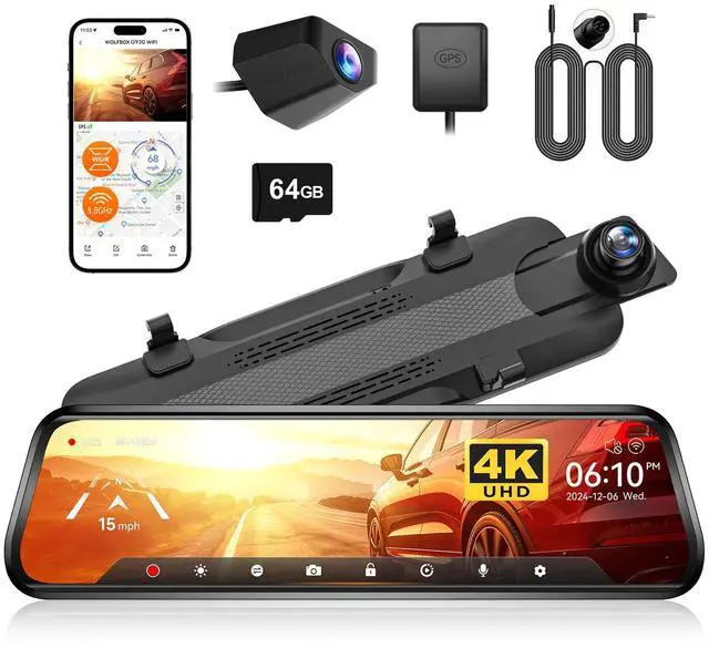 Main image of WOLFBOX G930 & 33Feet Rear Camera Longer Replacement Cable