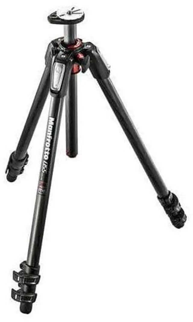 Main image of Manfrotto 055 3-Section Carbon Fiber Tripod with Horizontal Column