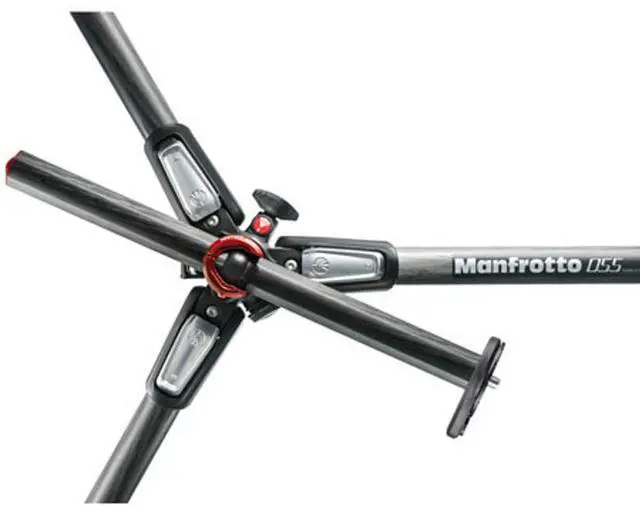 Alt view image 5 of 5 - Manfrotto 055 3-Section Carbon Fiber Tripod with Horizontal Column