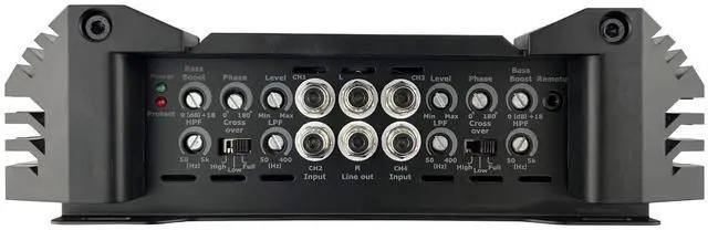 Alt view image 4 of 5 - Orion XTR750.4 High Power Class A/B 4-Channel Amplifier, 750W RMS, 2/4 Ohm Stable, HP/LP Crossover, Bass Boost, MOSFET, Bass Knob, Made in Korea
