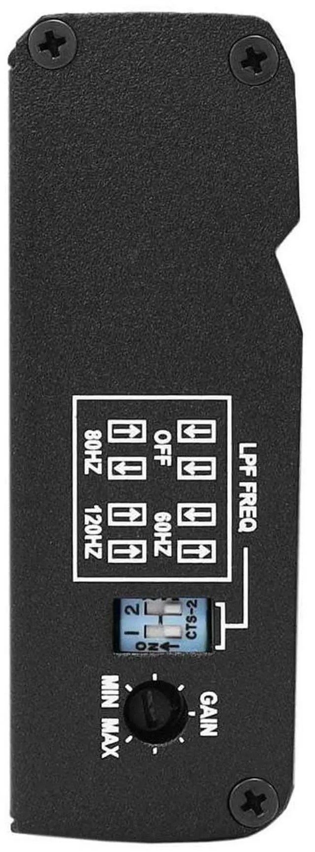 Alt view image 3 of 4 - Alpine KTA-200M Mono 400-Watt Power Pack Amplifier