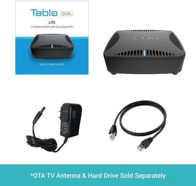 Alt view image 5 of 5 - Tablo Dual LITE [TDNS2B-02-CN] Over-The-Air [OTA] Digital Video Recorder [DVR] - with WiFi, Live TV Streaming, Black