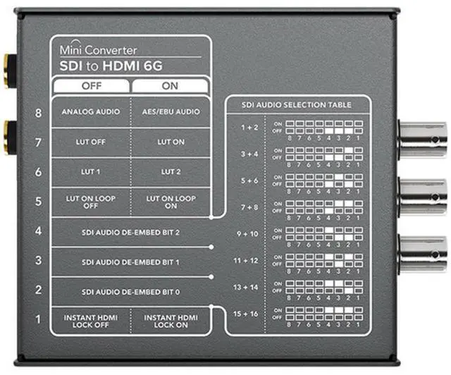 Alt view image 2 of 3 - Blackmagic Design CONVMBSH4K6G Video Converter 4096 x 2160 Pixels