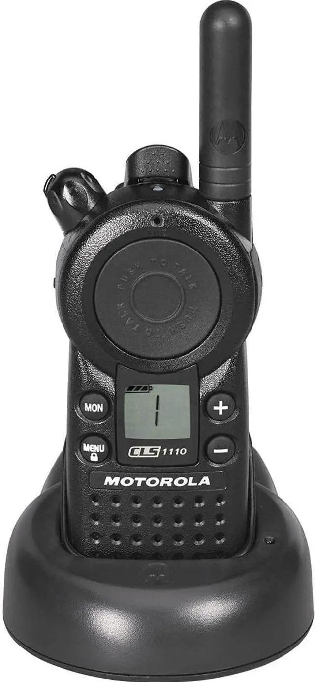 Alt view image 4 of 5 - 3 Pack of Motorola CLS1110 Two Way Radio Walkie Talkies (UHF)