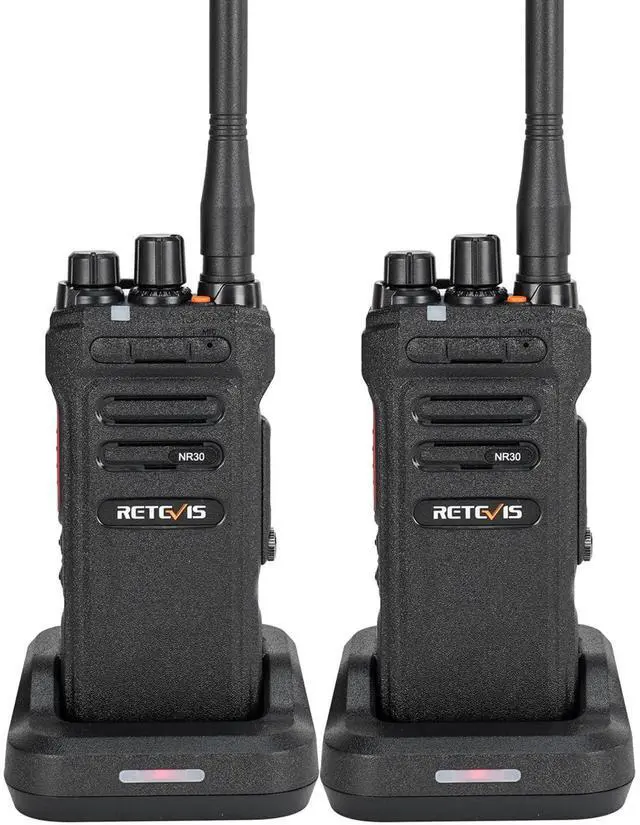 Main image of Retevis NR30 Professional 2 Way Radio Long Range,GMRS Walkie Talkies for Emergency,IP67 Waterproof,2800mAh,Noise Cancelling,Group Call,Heavy Duty Two Way Radios for Survival Mountain Hunting(2 Pack)