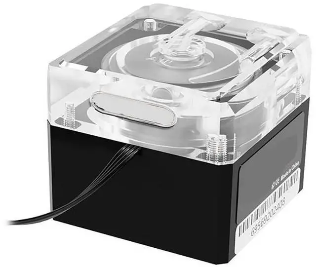 Alt view image 4 of 5 - CPU Water Cooler Pump,Pump for PC Water Cooling Systems-Support PWM -800L/H-G1/4 Threaded Hole
