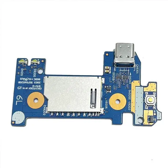 Alt view image 3 of 4 - Huasheng Suda SD USB-C Type-C Power Button Board Without Cable Replacement for HP Pavilion 14-CF 14-DF 14-DK 14S-CF 14S-CR 14-CR 14-DP 14-CM 14-CK 14-CF TPN-I130 6050A2979701 L24483-001