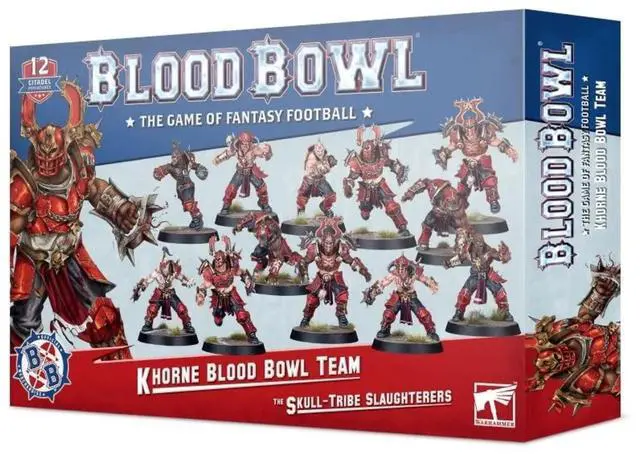 Main image of Games Workshop Blood Bowl - Team Khorne : Skull-Tribe Slaughterers