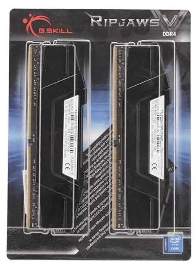 Alt view image 4 of 5 - G.SKILL 3600 16GB G.Skill Ripjaws V Kit (2x8GB), Black,F4-3600C18D-16GVK