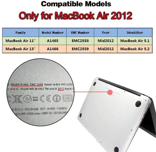Alt view image 2 of 5 - FLEANE FM12A 128GB SSD Replacement for MacBook Air A1465 A1466 Mid2012 EMC 2558 EMC 2559 HD Solid State Dirve (128GB)