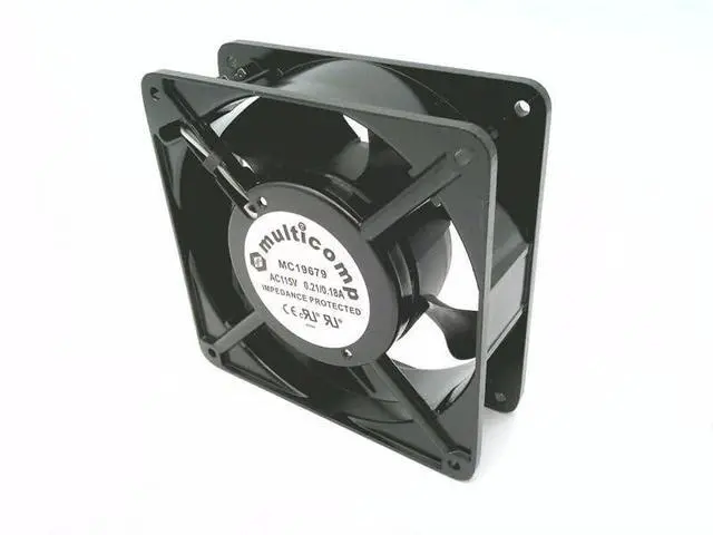 Main image of MULTICOMP MC19679 AXIAL Fan, 120MM, 115VAC, 180mA