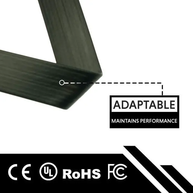 Alt view image 4 of 5 - LINKUP - Flexible SLI Bridge Cable Extreme High-Speed Technology Premium Shielding 85 ohm Design for NVIDIA GPUs Graphic CardsNOT Compatible with AMD or RTX 2000/3000 GPU - 50 cm